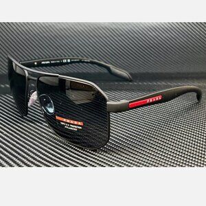 Men's Prada Polarized 62mm Sunglasses